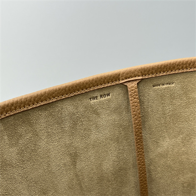 The Row Park N/S Large Tote Bag Grained Calfskin Brown Color