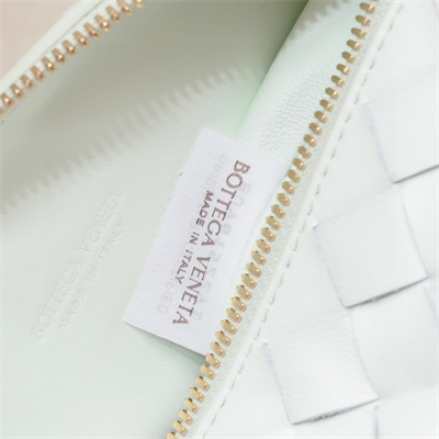 BV Mini Wallace Shoulder Bag In Soft Calfskin Leather Glacier Color