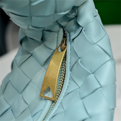 BV Mini Jodie In Lambskin Leather Teal Washed Color