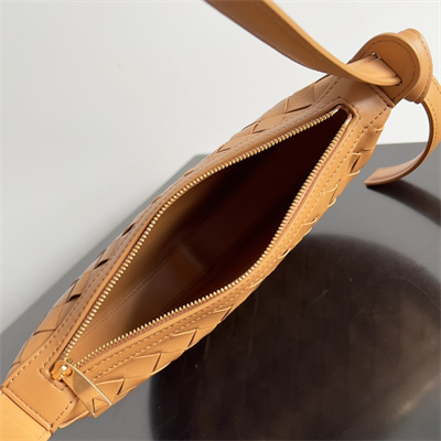 BV Mini Sunrise Shoulder Bag In Lambskin Brown Color