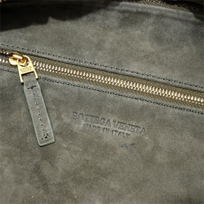 BV Teen Jodie In Suede Taupe Grey Color