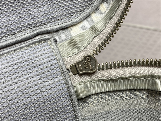 CD TRAVEL VANITY CASE Dior Oblique Jacquard Grey