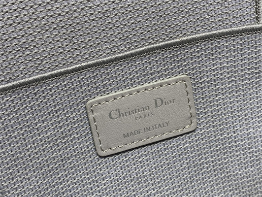 CD TRAVEL VANITY CASE Dior Oblique Jacquard Grey