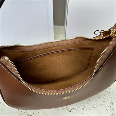 Celine Medium AVA Triomphe Bag In Smooth Calfskin Tan