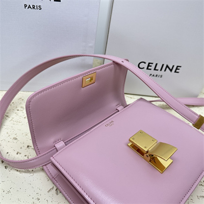 Celine Teen Classic Box Bag In Lilac Box Calfskin Leather