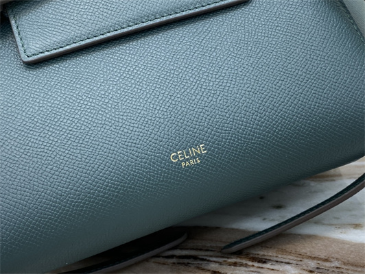 Celine Nano Belt Bag In Amazone Grained Calfskin