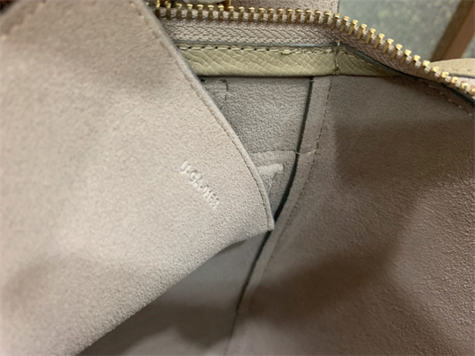 Celine Micro Belt Bag In Light Beige Grained Calfskin