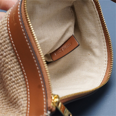 Celine Bucket 16 Bag In Textile With Celine Jacquard Brown Multicolor