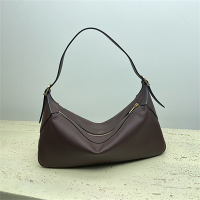Celine Medium Romy in Supple Calfskin Burgundy