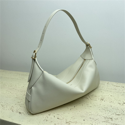 Celine Medium Romy in Supple Calfskin Light Stone