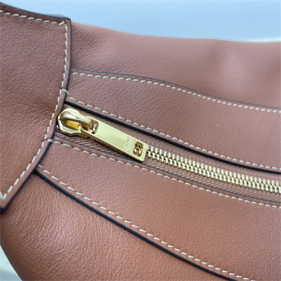 Celine Medium Romy in Supple Calfskin Tan