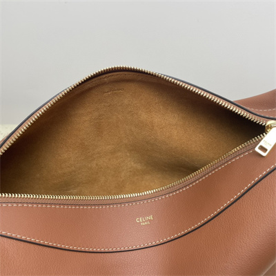 Celine Medium Romy in Supple Calfskin Tan