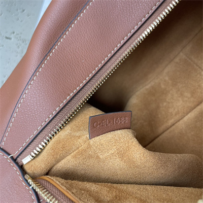 Celine Medium Romy in Supple Calfskin Tan