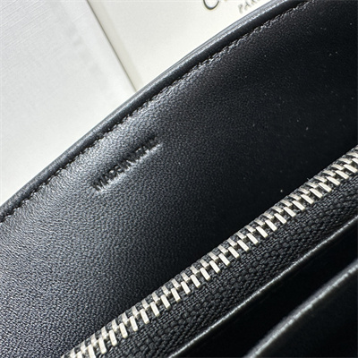 Celine Teen VICTOIRE Bag In Supple Calfskin Black/Silver