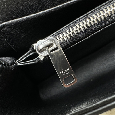 Celine Teen VICTOIRE Bag In Supple Calfskin Black/Silver