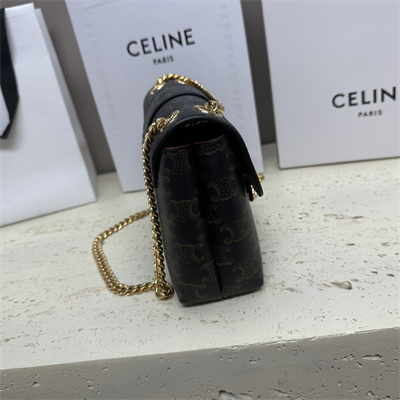 Celine Teen VICTOIRE Bag In Triomphe Canvas Tan