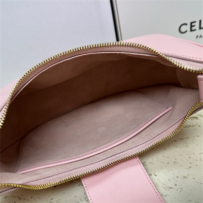 Celine Medium AVA Triomphe Bag In Smooth Calfskin Pink