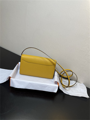 Constance To Go Wallet Epsom Leather Gold Tone Metal In Jaune Amber Color HS