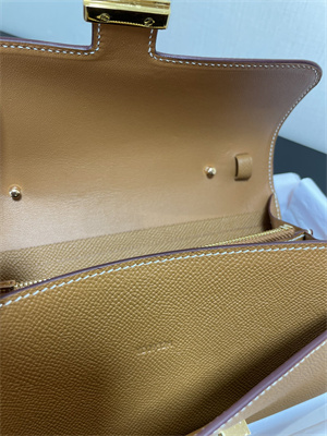 Constance To Go Wallet Epsom Leather Gold Tone Metal In Gold Color HS