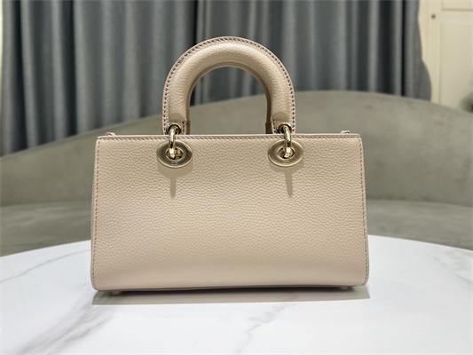 CD Lady D-Sire Small My ABCDior Bag Bull Leather Beige