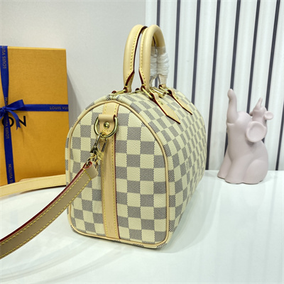 L.V Speedy Bandoulière 25 Damier Azur N41374