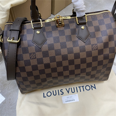 L.V Speedy Bandoulière 30 Damier Ebene N41367