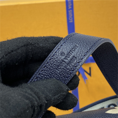 L.V Diane Bag Monogram Empreinte Cowhide Navy M47161