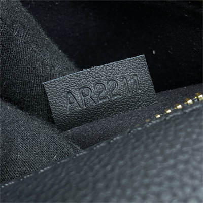 LV Side Trunk PM Bag Grained Calfskin Black M23817