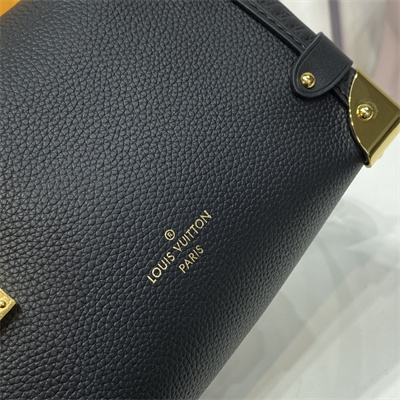 LV Side Trunk PM Bag Grained Calfskin Black M23817