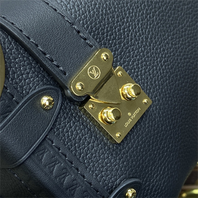 LV Side Trunk PM Bag Grained Calfskin Black M23817