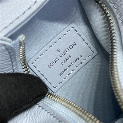 LV Side Trunk PM Bag Grained Calfskin Blue M25067