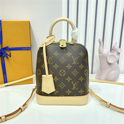 L.V Alma Backpack Monogram Coated Canvas M47132