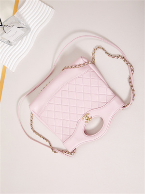 Chanel 31 Mini Shopping Bag Lambskin & Gold-Tone Metal Pink AS4133