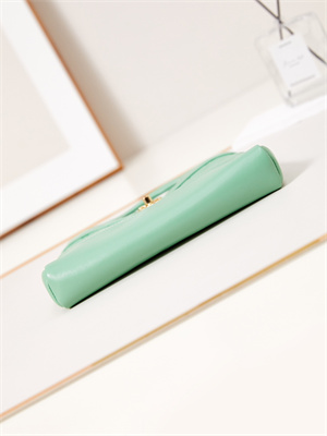 Chanel 31 Mini Shopping Bag  Lambskin & Gold-Tone Metal Green AS4133