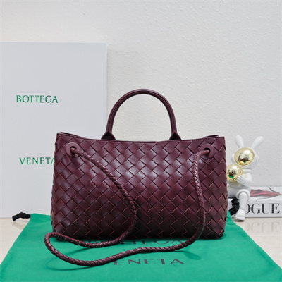 BV East West Andiamo Top handle bag Lambskin Leather Barolo