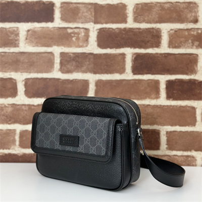 Gu.cci Small GG Crossbody Bag With Tag Black 795464
