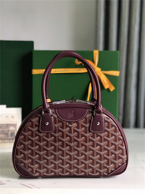 Goyard Saint Jeanne Medium Bowling Bag Burgundy