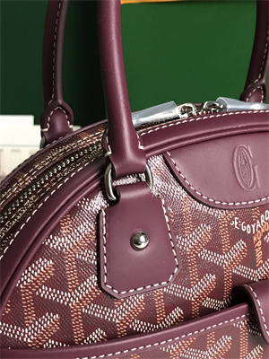 Goyard Saint Jeanne Medium Bowling Bag Burgundy