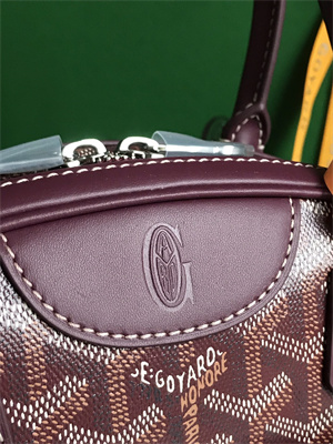Goyard Saint Jeanne Medium Bowling Bag Burgundy