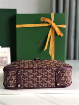 Goyard Saint Jeanne Medium Bowling Bag Burgundy