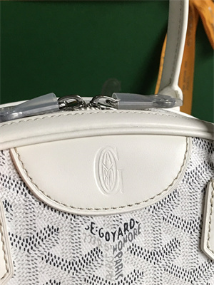 Goyard Saint Jeanne Medium Bowling Bag White