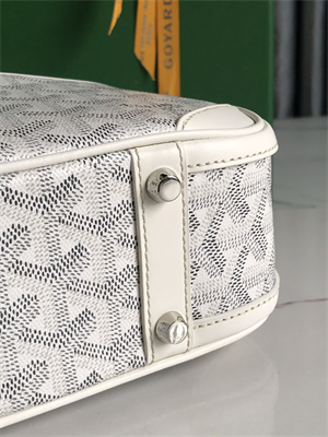 Goyard Saint Jeanne Medium Bowling Bag White