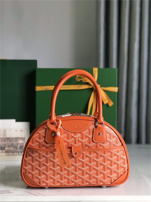Goyard Saint Jeanne Medium Bowling Bag Orange