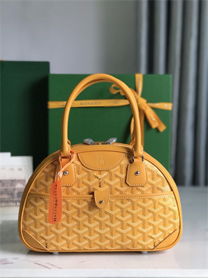 Goyard Saint Jeanne Medium Bowling Bag Yellow