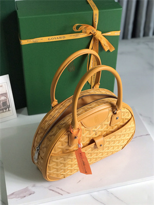 Goyard Saint Jeanne Medium Bowling Bag Yellow
