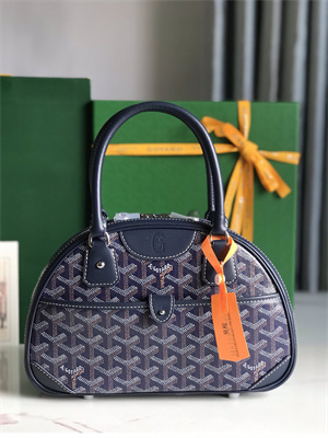 Goyard Saint Jeanne Medium Bowling Bag Navy