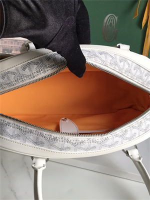 Goyard Saint Jeanne Large Bowling Bag White