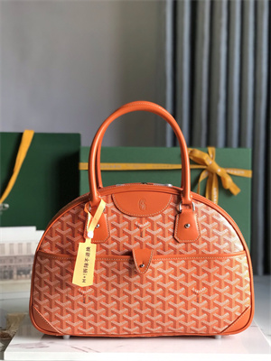 Goyard Saint Jeanne Large Bowling Bag Orange