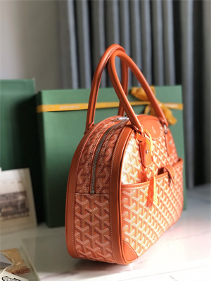 Goyard Saint Jeanne Large Bowling Bag Orange