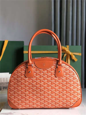 Goyard Saint Jeanne Large Bowling Bag Orange